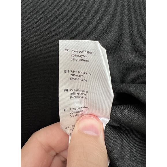 Compania Fantastica Statement‎ Black Waves Sweater Size Large Long Sleeves - Picture 6 of 9